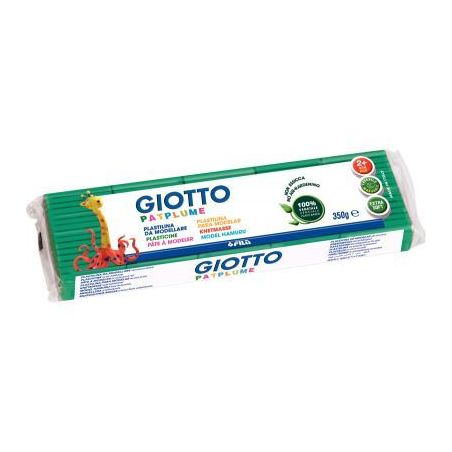 Achetez Pain de 350G de pâte à modeler Pat'Plume vert foncé F51010400 PATPLUME GIOTTO pas cher su..