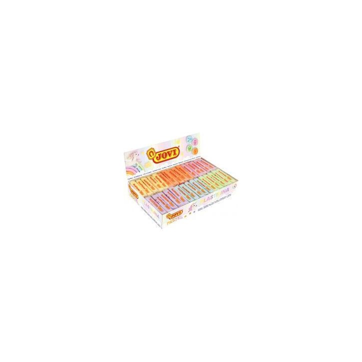 Boite 30 pains 50g plastilina  pastel 70P