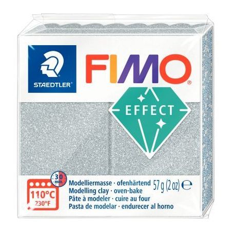 Achetez Sachet de 6 pains de 57 grammes de pâte à modeler Fimo Effect pailleté 261709 FIMO STAEDT..