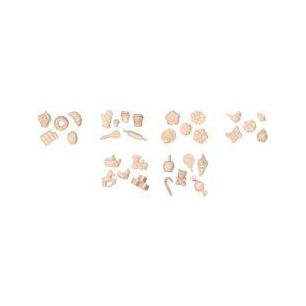 Achetez Lot de 6 mini moules en silicone formes assortis 284420 pas cher sur Ma Rentrée Scolaire