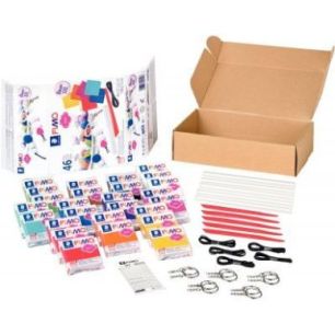 Achetez Coffret XXl 26 pains fimo soft et accessoires 261605 FIMO STAEDTLER pas cher sur Ma Rentrée..