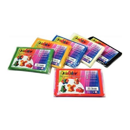 Achetez Lot de 6 pains de 500 g d'argile DIDACOLOR couleurs vives assorties : rouge, vert, bleu, jau..