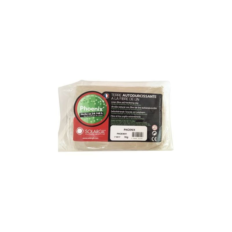 Achetez Pain de 1 kg de terre naturelle bio recyclable FPHOENIX1 pas cher sur Ma Rentrée Scolaire