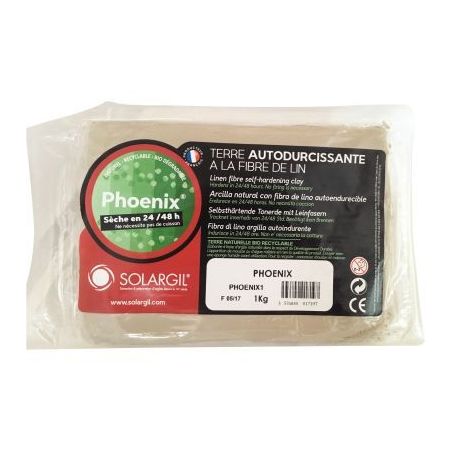 Achetez Pain de 1 kg de terre naturelle bio recyclable FPHOENIX1 pas cher sur Ma Rentrée Scolaire