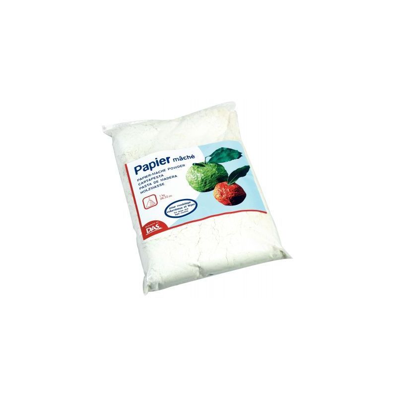 Achetez Paquet de 1 kg de poudre pour papier mâché F686000 DAS pas cher sur Ma Rentrée Scolaire Achetez Paquet de 1 kg de poudre pour papier mâché F686000 DAS pas cher sur Ma Rentrée Scolaire