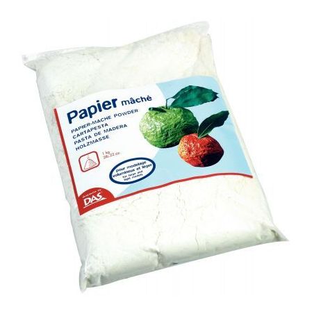 Achetez Paquet de 1 kg de poudre pour papier mâché F686000 DAS pas cher sur Ma Rentrée Scolaire