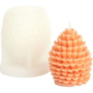 Moule en silicone pour bougie pomme de pin 140405 GRAINE CRE