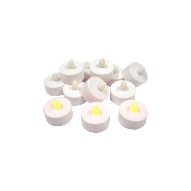 Lot de 12 bougies à led 1105-12