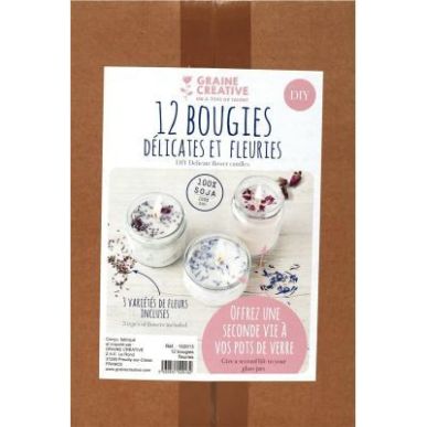 Achetez Kit de bougies fleuries pour 12 enfants 152013 GRAINE CRE pas cher sur Ma Rentrée Scolaire