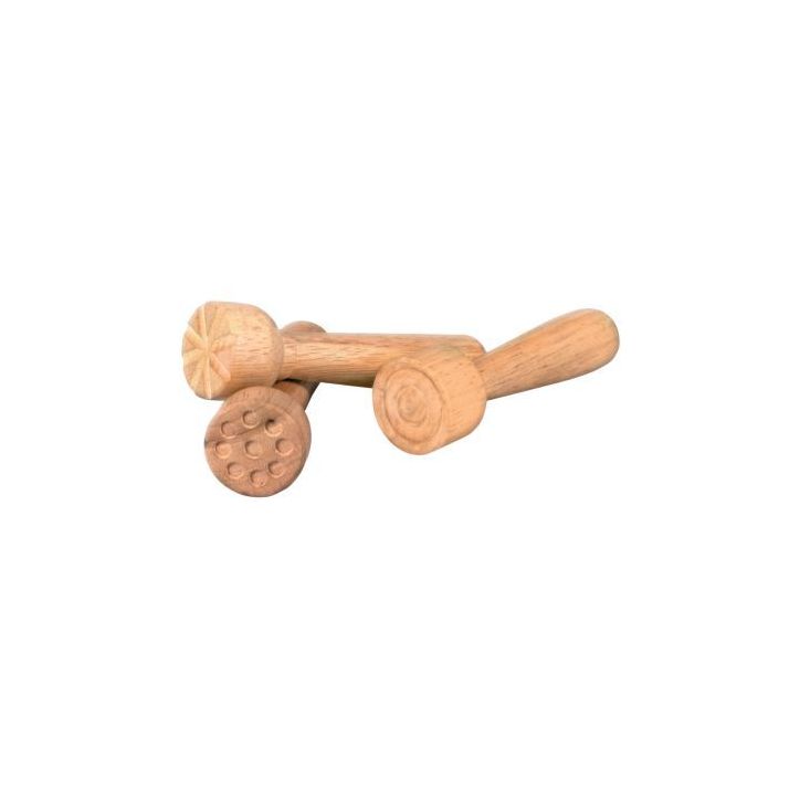 Boite de 12 tampons empreintes en bois 379/12WS PLASTILINA JOVI