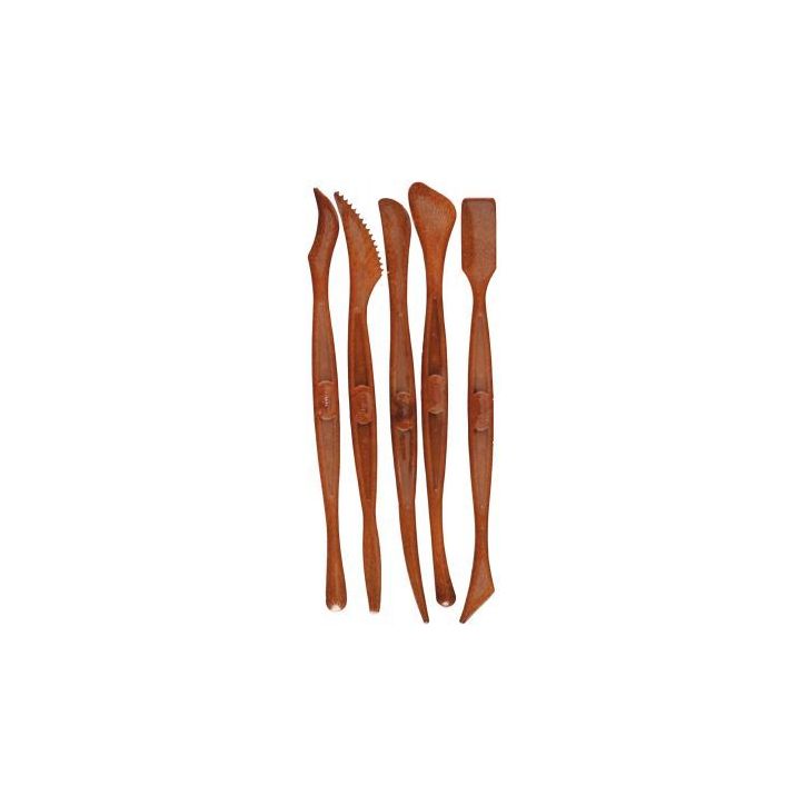 Lot de 5 ébauchoirs en plastique 5 JOVI