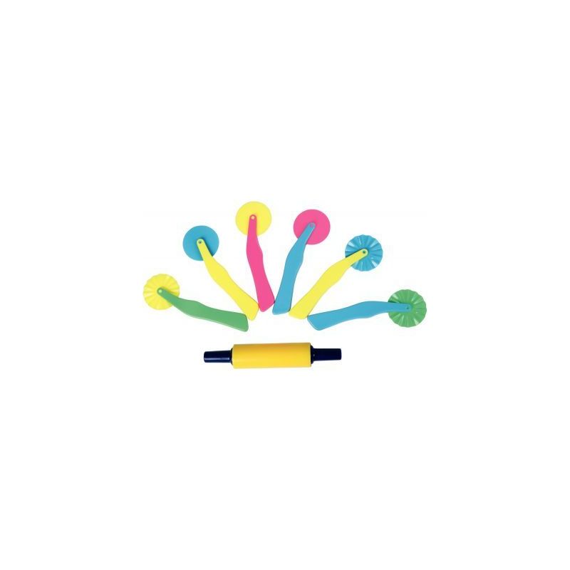 Achetez Lot de 6 roulettes pour pâte à modeler 1841 pas cher sur Ma Rentrée Scolaire Achetez Lot de 6 roulettes pour pâte à modeler 1841 pas cher sur Ma Rentrée Scolaire