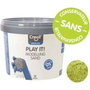 Achetez Seau de 750 grammes de sable magique coloris jaune 03204 CREALL pas cher sur Ma Rentrée Sco..