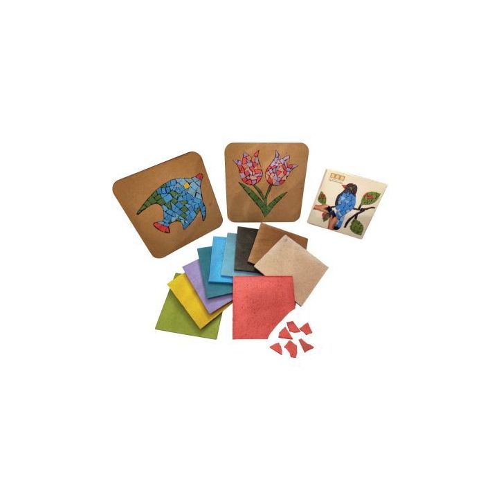 Lot de 10 plaques mosaïques SNT10