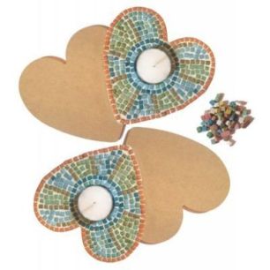 Achetez Atelier créatif de 12 bougeoirs en forme de coeur à décorer 518 pas cher sur Ma Rentrée ..