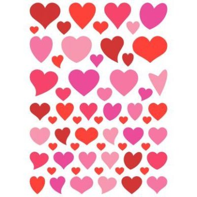 Achetez Sachet de 460 gommettes coeur fantaisie assortis MAJ6015 pas cher sur Ma Rentrée Scolaire