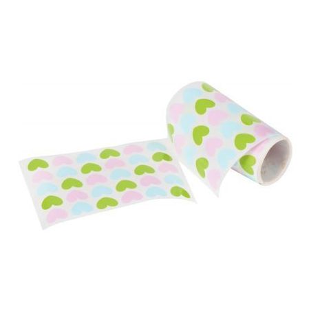 Achetez Rouleau de 900 gommettes adhésives curs diamètre 20 mm couleurs assorties 16796 APLI pas..