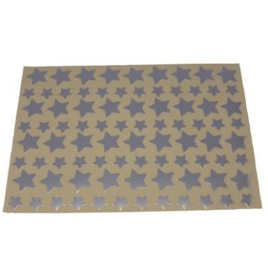 Achetez Pochette de 672 gommettes étoiles métallisées argentées MAJ27354 pas cher sur Ma Rentré..