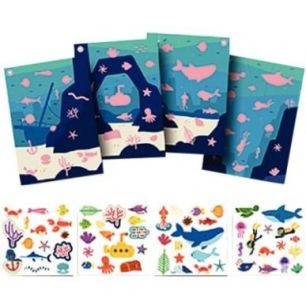 Achetez Atelier gommettes multi thématiques connectables ATEFRESQUE-16 pas cher sur Ma Rentrée Sco..