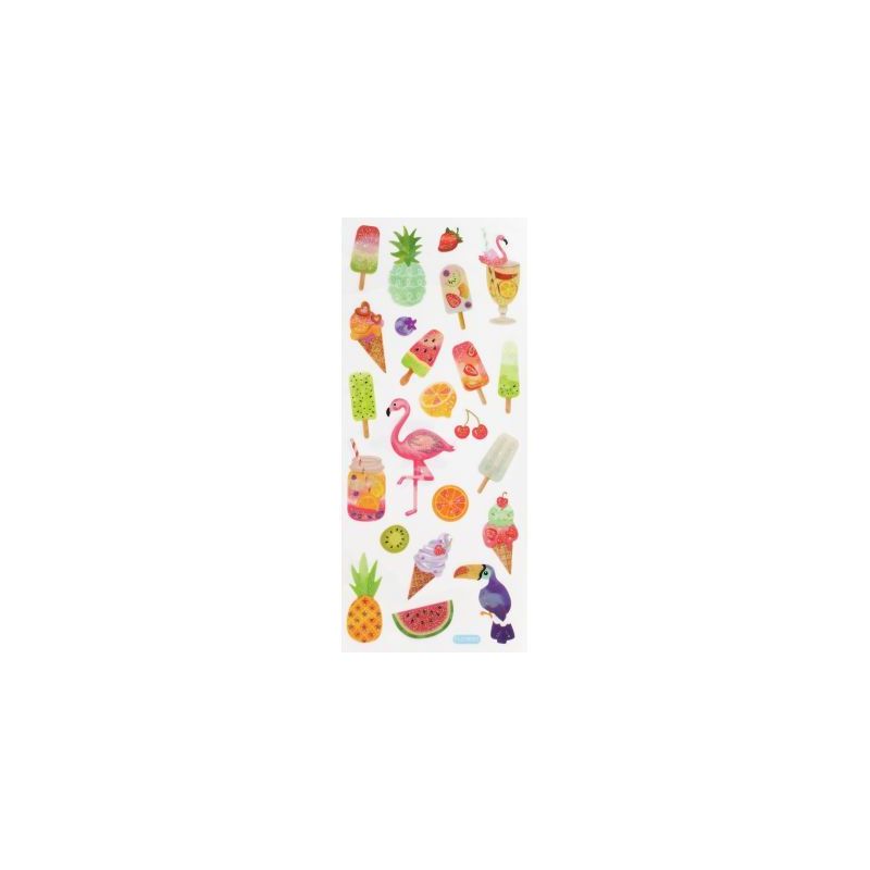 Achetez Pochette de 129 stickers scintillants thème fun 1414 pas cher sur Ma Rentrée Scolaire