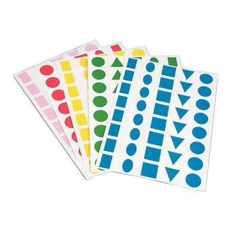 Achetez Pochette de 1440 maxi gommettes formes géométriques assorties MAJ/1200 CLEOPATRE pas cher ..