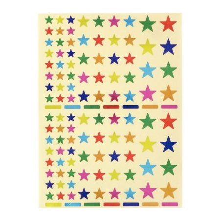 Achetez Pochette 624 gommettes étoiles couleurs assorties 18396 APLI pas cher sur Ma Rentrée Scola..