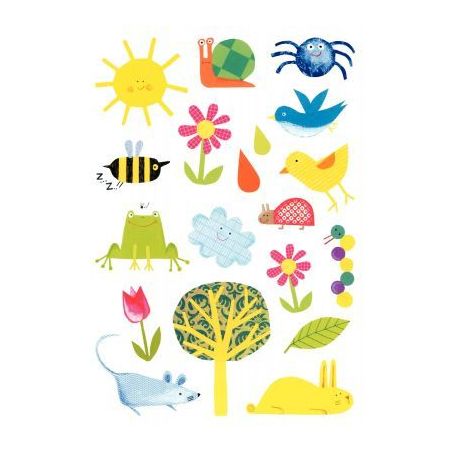 Achetez Pochette de 99 maxi gommettes jardin, adhésives repositionnables AE036 O MAILDOR CLAIREFONT..