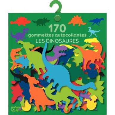 Achetez Pochette 170 gommettes dinosaures 06015 pas cher sur Ma Rentrée Scolaire