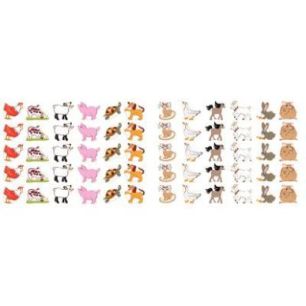 Achetez Pochette de 420 gommettes fantaisies assorties MAJ/420 pas cher sur Ma Rentrée Scolaire