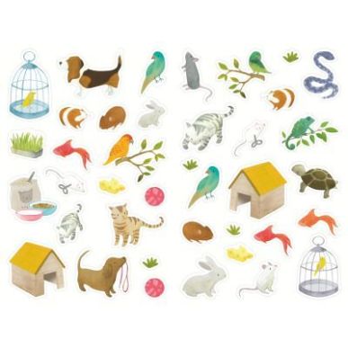 Achetez Pochette de 1684 gommettes thématiques adhésives assorties, adhésives repositionnables AE..