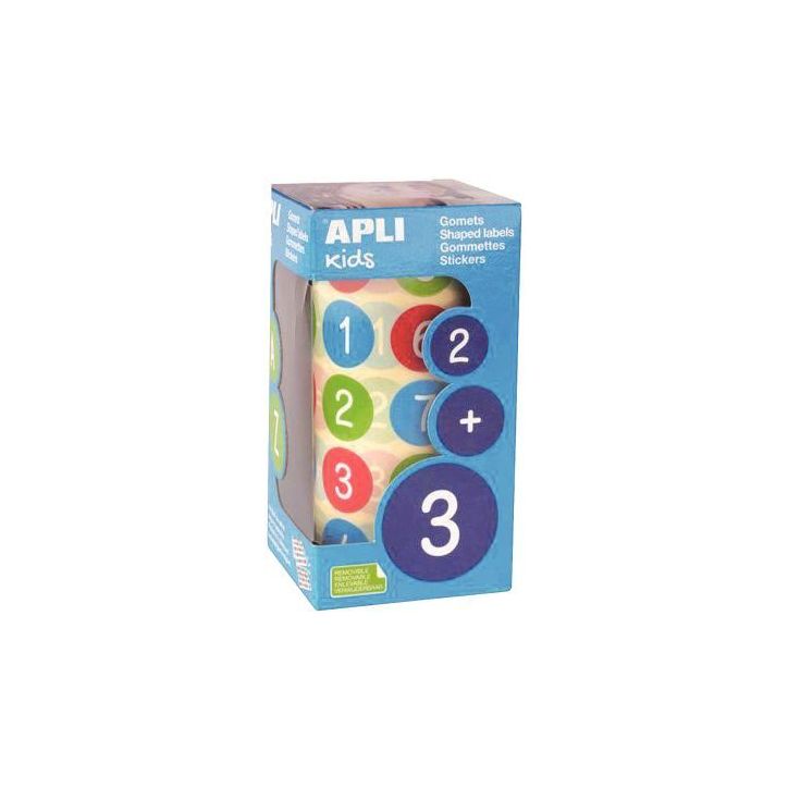 Rouleau de 900 gommettes chiffres 15127 AGIPA