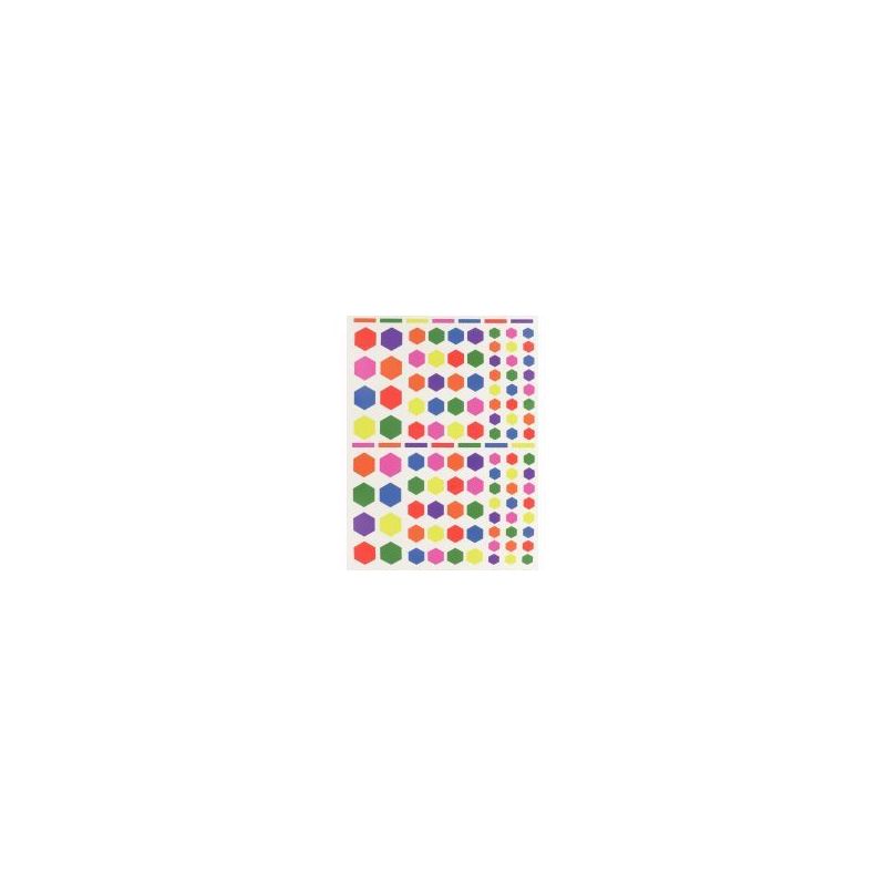 Achetez Pochette de 624 gommettes hexagone coloris assortis 6 Planches 16 x 21.5cm 18768 AGIPA pas c.. Achetez Pochette de 624 gommettes hexagone coloris assortis 6 Planches 16 x 21.5cm 18768 AGIPA pas c..