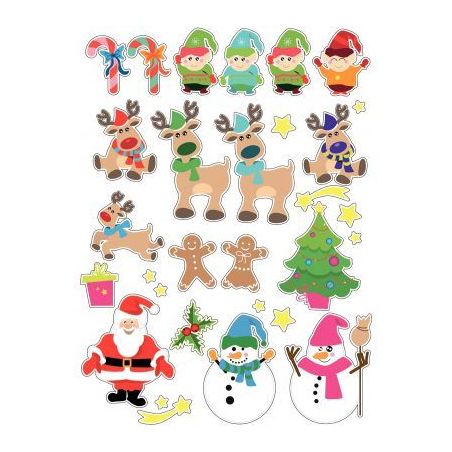 Achetez Sachet de 180 gommettes rennes et cie MAJ3726 pas cher sur Ma Rentrée Scolaire