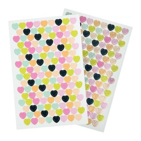 Achetez Pochette de 2 720 gommettes coeur AE187C MAILDOR CLAIREFONTAINE pas cher sur Ma Rentrée Sco..