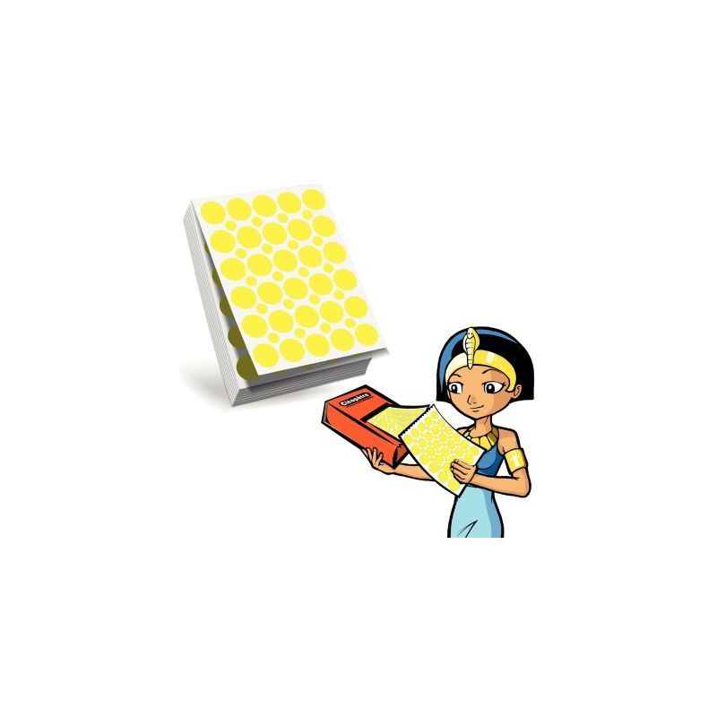 Achetez Recharge pour Ecopack de 3000 gommettes rondes jaune RECH-60R20/JAUNE CLEOPATRE pas cher sur.. Achetez Recharge pour Ecopack de 3000 gommettes rondes jaune RECH-60R20/JAUNE CLEOPATRE pas cher sur..