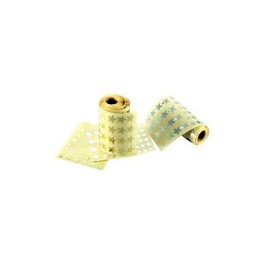 Achetez Lot de 2 rouleaux de gommettes étoiles adhésives or et argent 100664 AGIPA pas cher sur Ma..