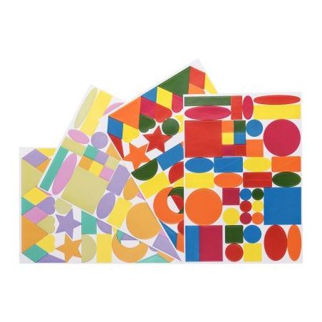 Achetez Pochette de 950 maxi gommettes adhésives repositionnables formes géométriques MAJ28902 pa..