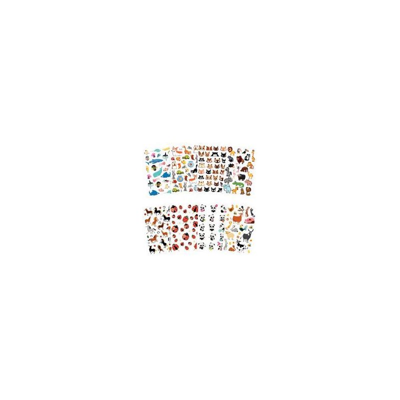 Achetez Pochette de 195 stickers déco 3D cooky thème animaux 560426C CLAIREFONTAINE pas cher sur M.. Achetez Pochette de 195 stickers déco 3D cooky thème animaux 560426C CLAIREFONTAINE pas cher sur M..