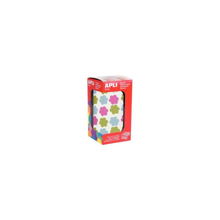 Rouleau gommettes fleurs 19236 AGIPA