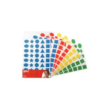 Achetez Pochette de 320 Maxi gommettes géométriques 119312 AGIPA pas cher sur Ma Rentrée Scolaire