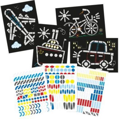 Achetez Atelier gommettes transports AF035C MY MANDARI CLAIREFONTAINE pas cher sur Ma Rentrée Scola..