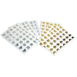 Achetez Pochette de 700 maxi gommettes formes de Noël or et argent MAJ700 pas cher sur Ma Rentrée ..