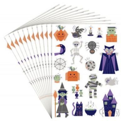 Achetez Pack de 240 gommettes Halloween repositionnables L940019 pas cher sur Ma Rentrée Scolaire