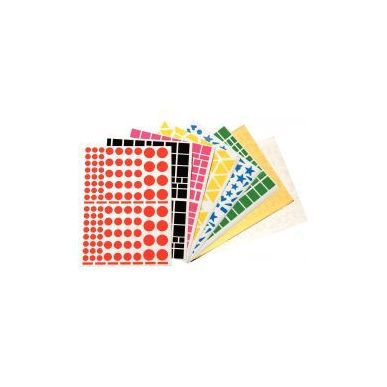 Achetez Pochette de 7032 gommettes géométriques assorties 119279 AGIPA pas cher sur Ma Rentrée Sc..