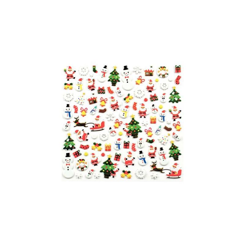 Achetez Sac de 314 stickers 3D noel MAJ2058 pas cher sur Ma Rentrée Scolaire