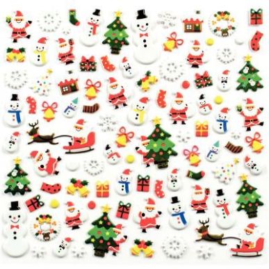 Achetez Sac de 314 stickers 3D noel MAJ2058 pas cher sur Ma Rentrée Scolaire