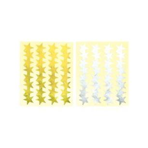 Achetez Pochette de 128 maxi gommettes étoiles métalisées or et argent 119 225 AGIPA pas cher sur..