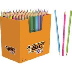 Achetez Classpack de 144 crayons de couleur Smooth assortis 301909 BIC pas cher sur Ma Rentrée Scol..