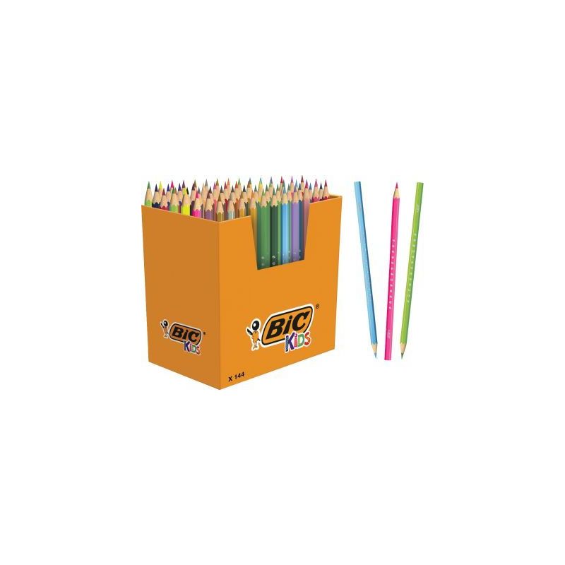 Achetez Classpack de 144 crayons de couleur Smooth assortis 301909 BIC pas cher sur Ma Rentrée Scol.. Achetez Classpack de 144 crayons de couleur Smooth assortis 301909 BIC pas cher sur Ma Rentrée Scol..