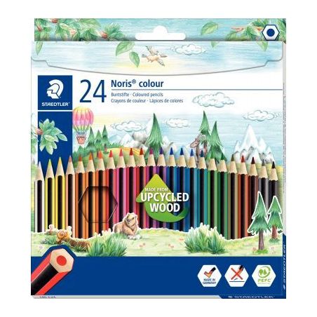 Achetez Blister de 24 crayons de couleur Noris Colours assortis 185C24 NORIS STAEDTLER pas cher sur ..